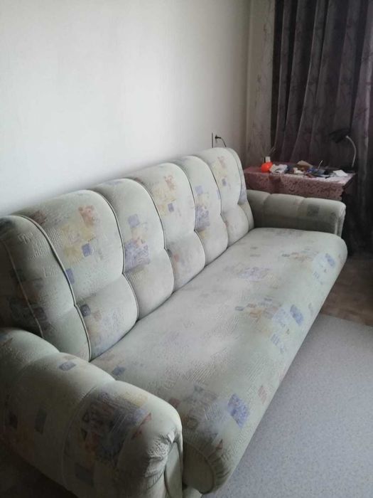 Комплект диванов 3+2 (Зелёного цвета)