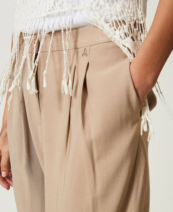 Джогър панталон от вискоза Twinset,размер L/XL,нов с етикет!