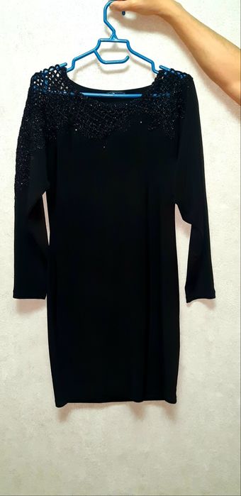 Черное платье. Нарядное.