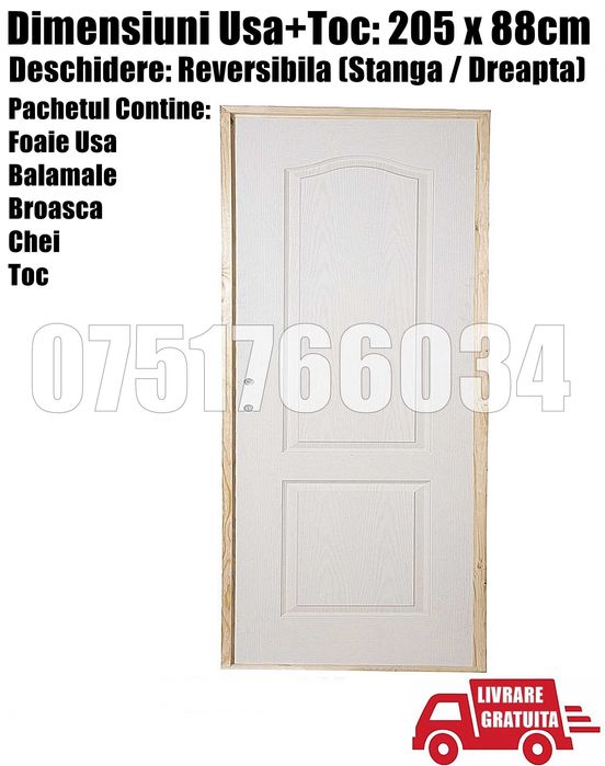 Usa Interior Camera Baie Stanga Dreapta Nevopsita Toc LIVRAT GRAT PH