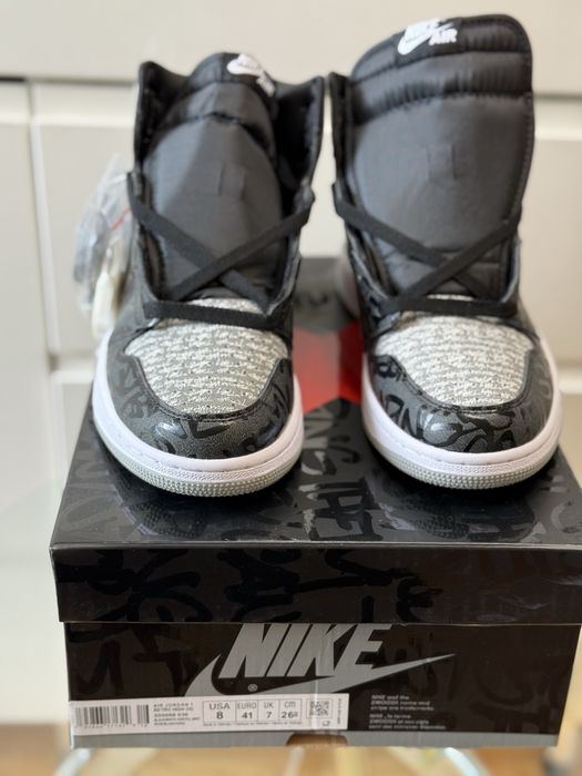 Jordan 1 Retro  High Rebellionare Black Air Nike