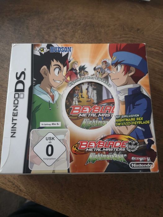 Joc Beyblade Metal Masters Nightmare Rex Pentru Nintendo Ds