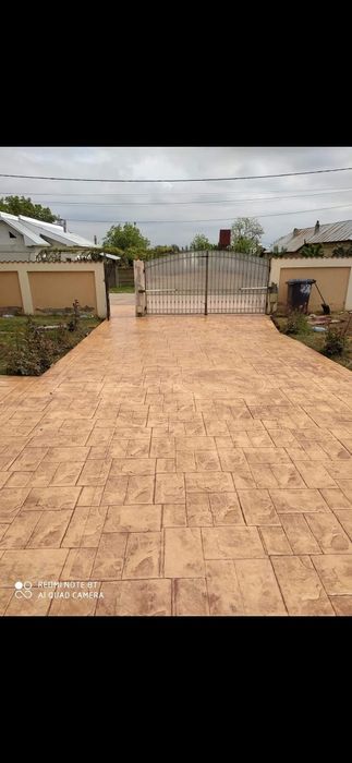 Beton amprentat  durabil
