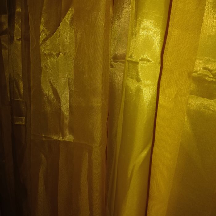 Perdele set 6buc galbene