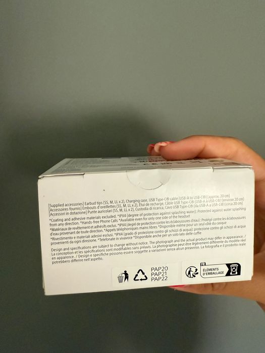 Безжични слушалки sony WF-C500