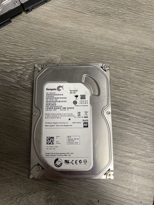 WD Western Digital 250 gb / Seagate 250 gb