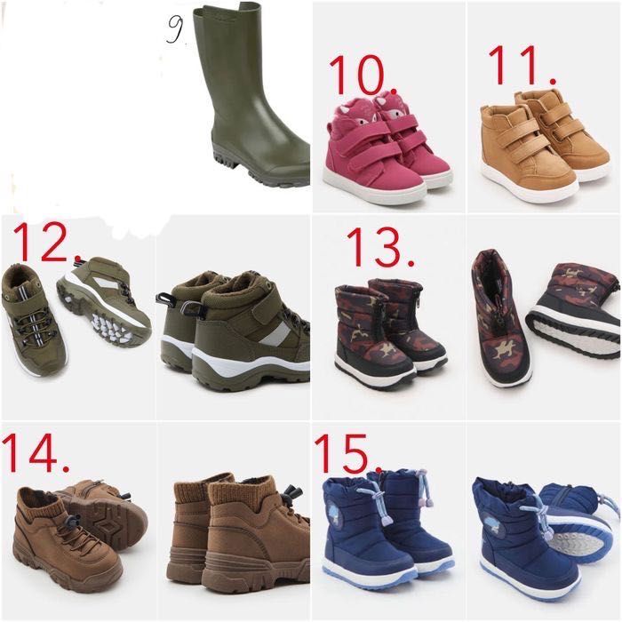 Cizme,ghete iarna incaltaminte bebe/fete/baieti Crocs,Sorel,H&M20-29EU