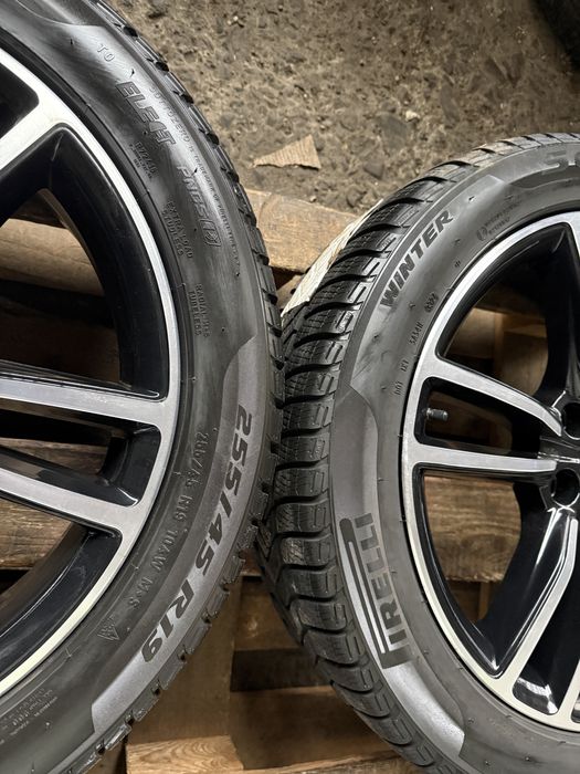 Jante originale Tesla model S  5x120 cu anvelope iarna 255/45 19