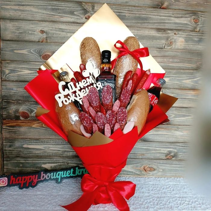 Мужские букеты на подарок