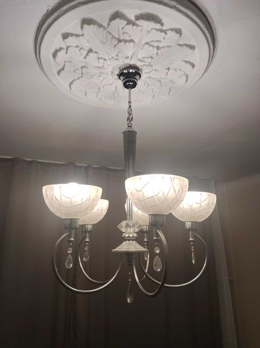 Люстра 5-тирожковая 2 шт.