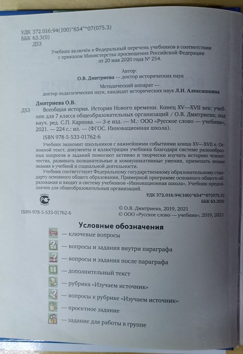 Учебники 7 класс школа России