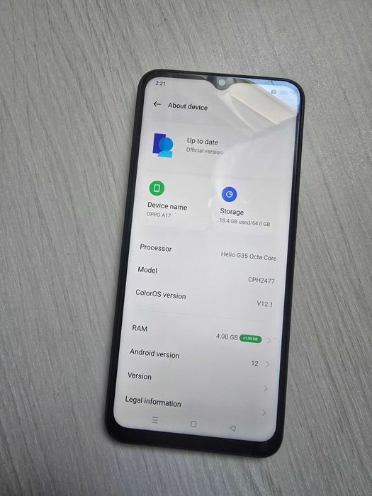 Oppo A17