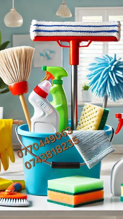 Echipă curățenie la domiciliu!