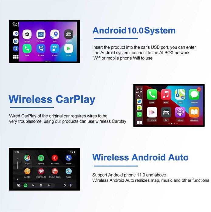 Android AI Box CarPlay – Превърни колата в таблет + YouTube