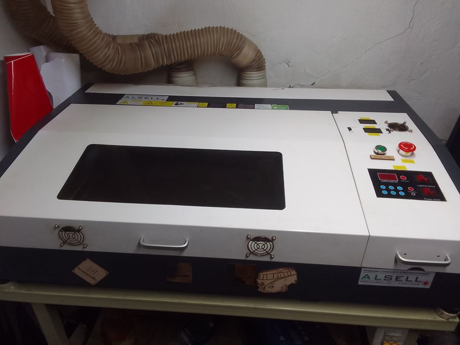 Лазерный станок.