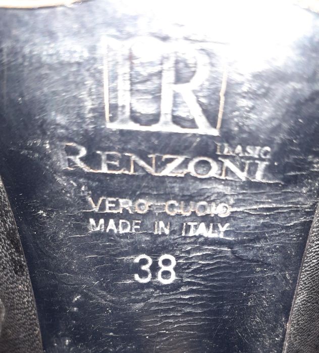 Кожаные сапоги Италия