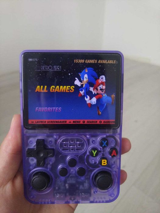 игровая консоль, R36S, 15000+ игр, ретро игры, начиная с 80х до 2000х.
