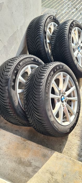 ROȚI Jante bmw OEM+Anvelope noi de iarnă  205.55.r16