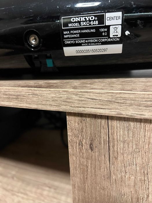 Onkyo TX-NR509 reciver, sateliti, subwoofer, surround