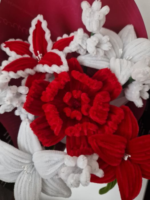 Buchet realizat manual