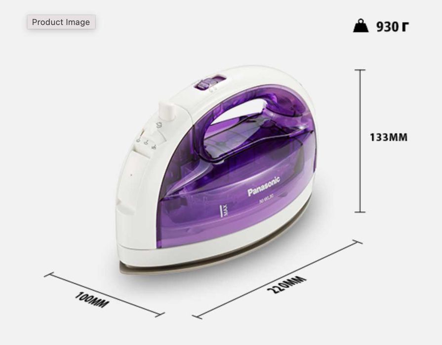 Утюг от Panasonic NI-WL30VTW