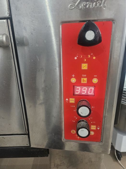 Cuptor pizza profesional OEM Italia 9+9 pizza, 2 camere, 400V + hotă