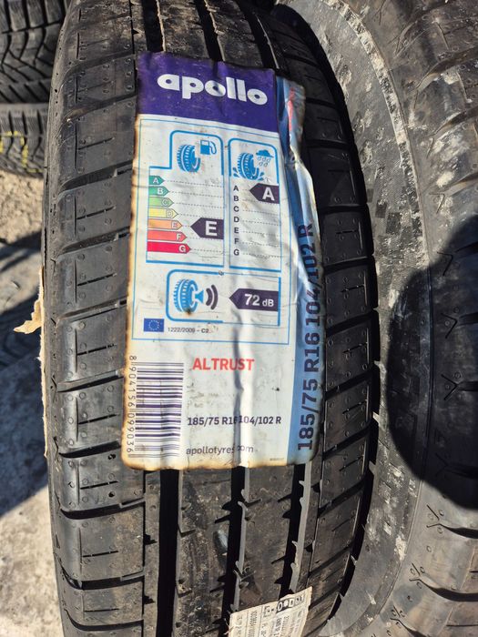 2 Anvelope de VARA - 185/75/16C - APOLLO - NOI - DOT 2018 !