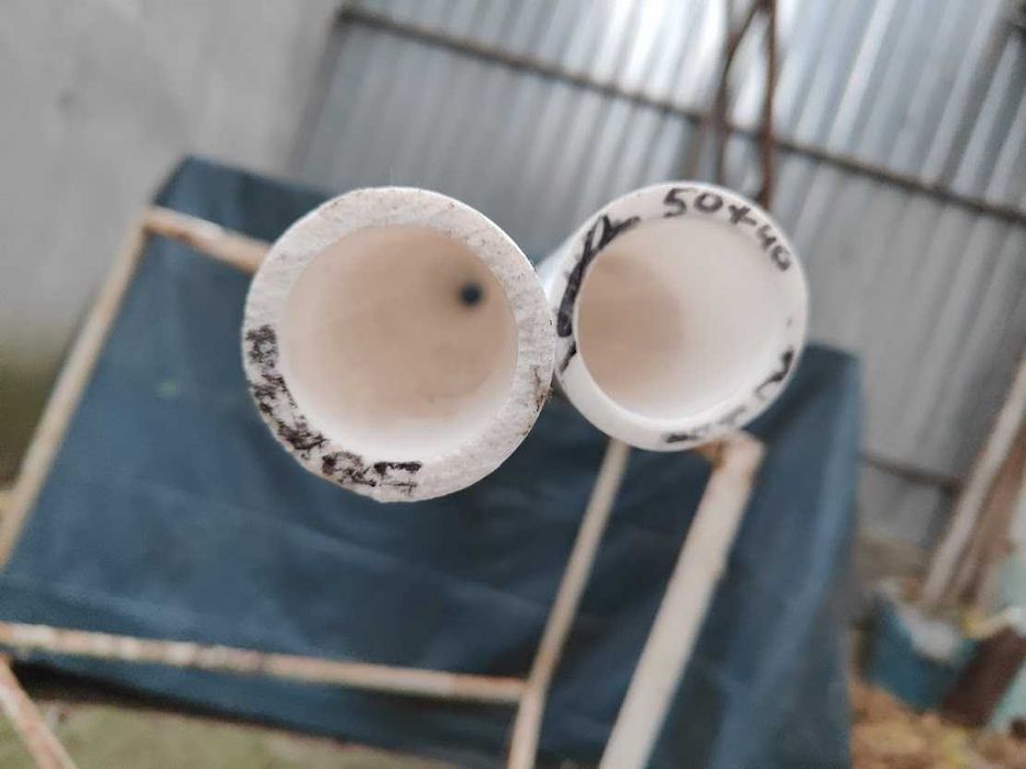 Teava PTFE Teflon, ITALY, Ø ext. = 50mm, Ø int. (gaura) = 40mm