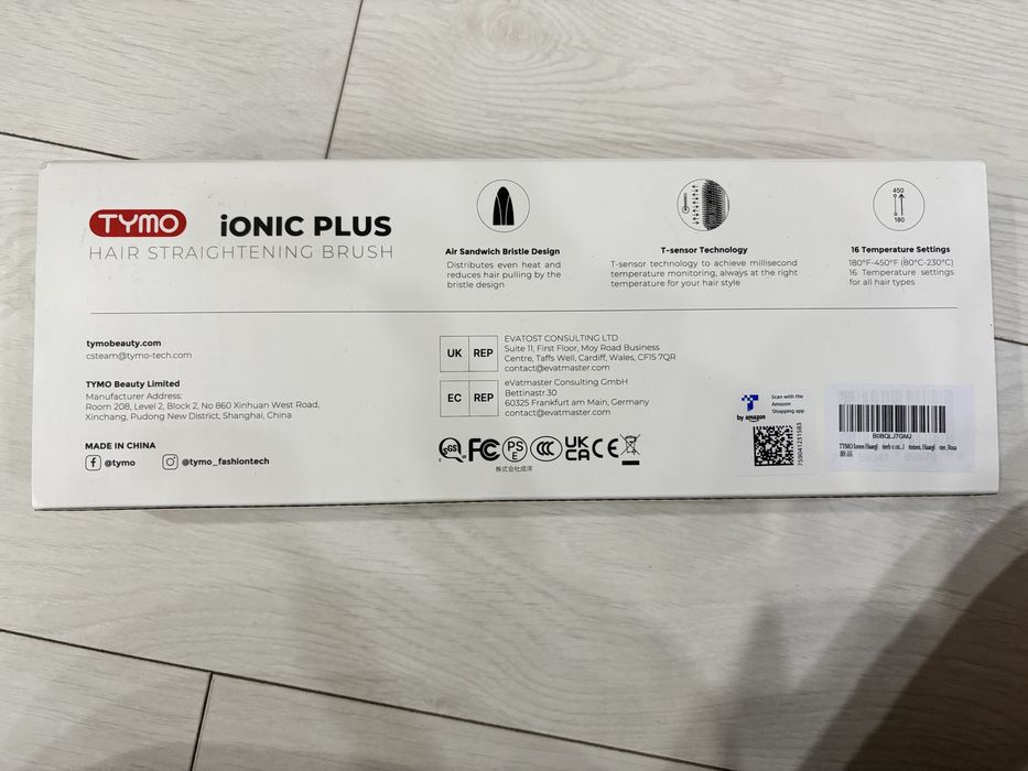 Perie Ionica Pentru Indreptat Parul Tymo  Ionic Plus