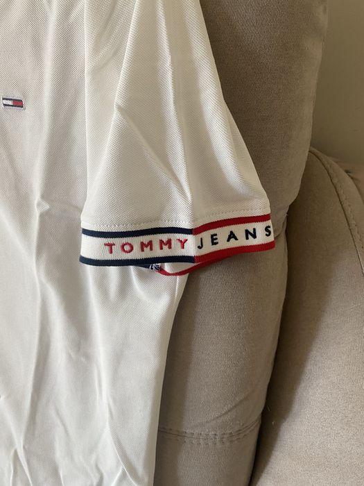 Tricou Tommy Jeans,cu guler polo,nou cu eticheta