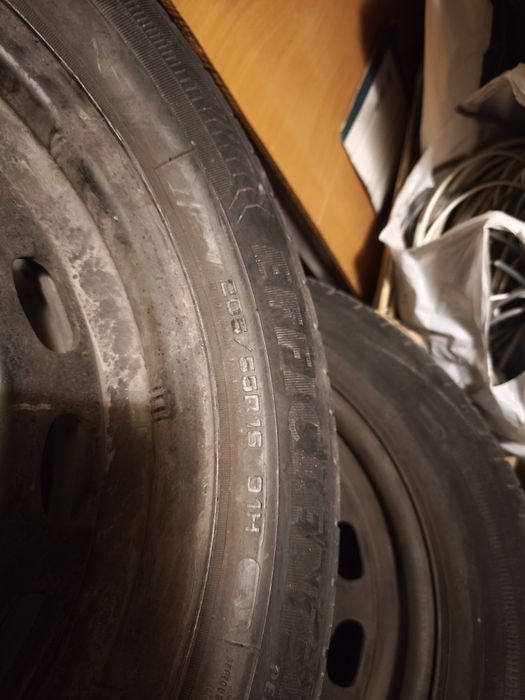 Стоманени джанти 16 цола с летни гуми Goodyear за VW, Audi, Skoda, Seat