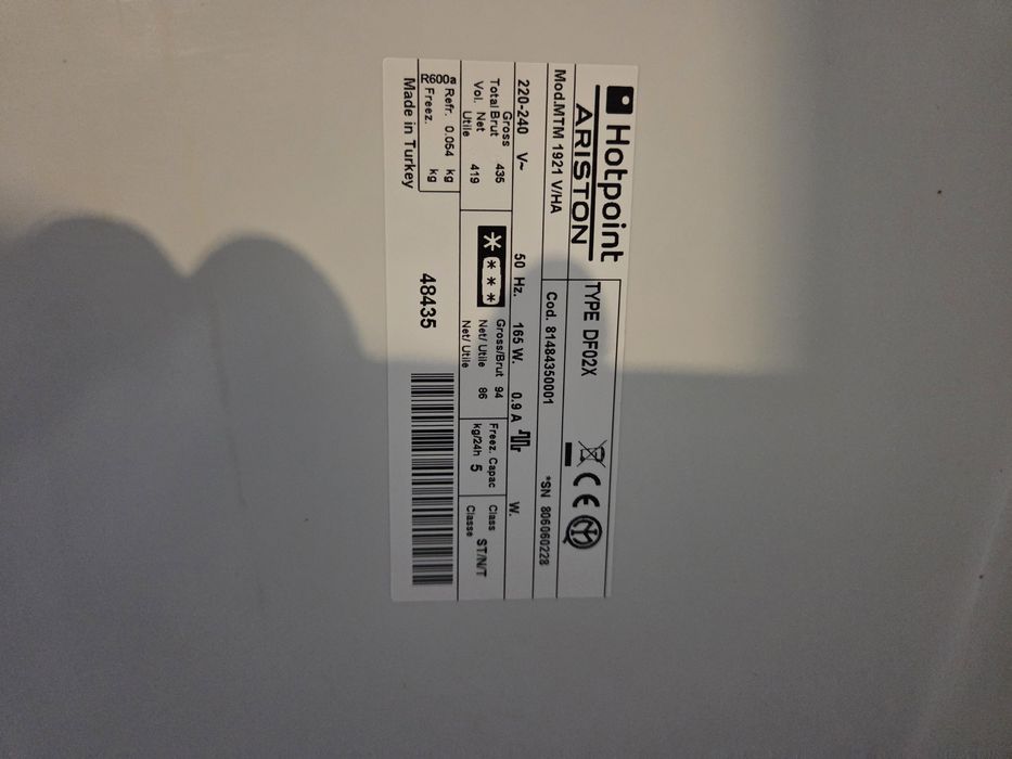 Frigider  Ariston Hotpoint