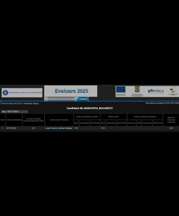 Meditatii matematica si limba si literatura romana