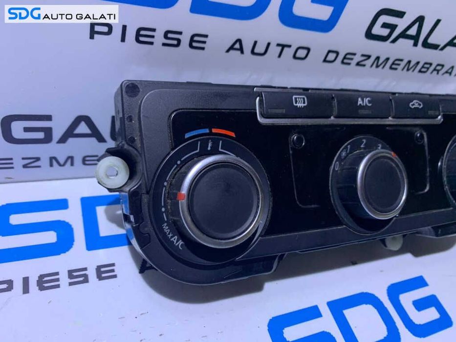 Panou Modul Comanda AC Clima Climatronic Volkswagen Jetta 2011 - 2014 Cod 7N0907426BG