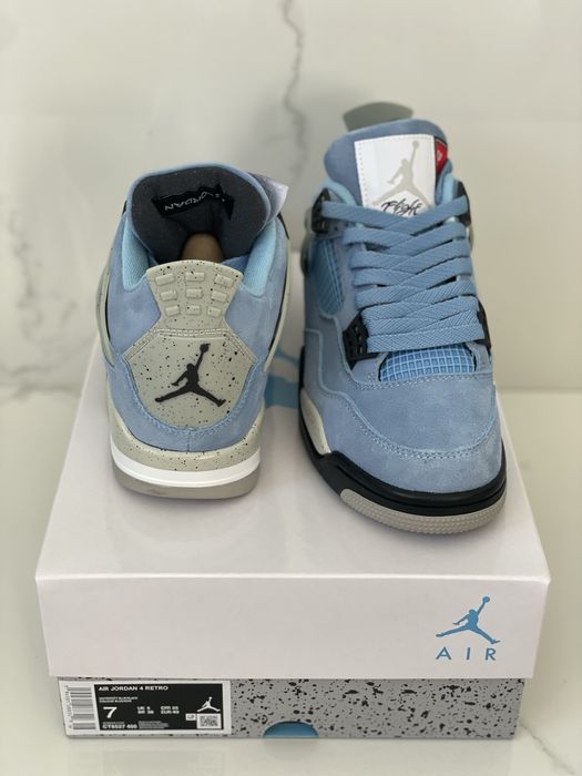 Air Jordan 4  University Blue Retro Full Box Verificare Colet