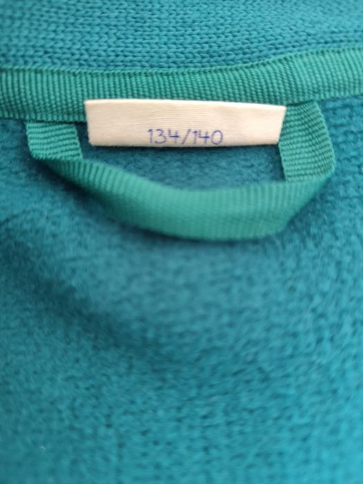 Детски жилетки,зелена 134-140 см.и лилава- 122-128 см