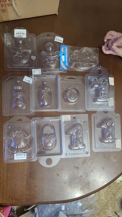 Пластиковые формочки