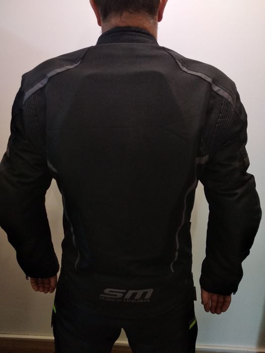 Geaca moto textil SM Meshtech Black mărimea S, M, L, XL, 2XL, 3XL NOUA