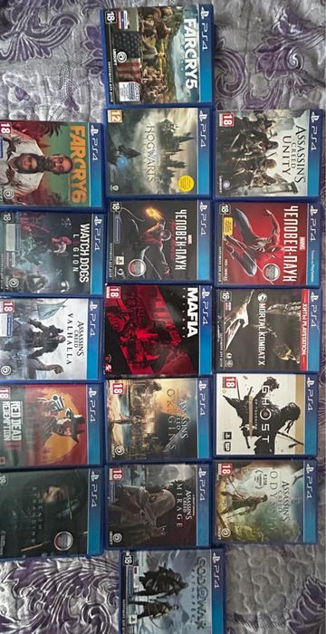 Продам пс4 вместе с играми
