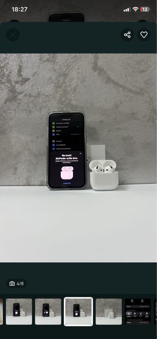 Casti Airpods 4 noi sigilate