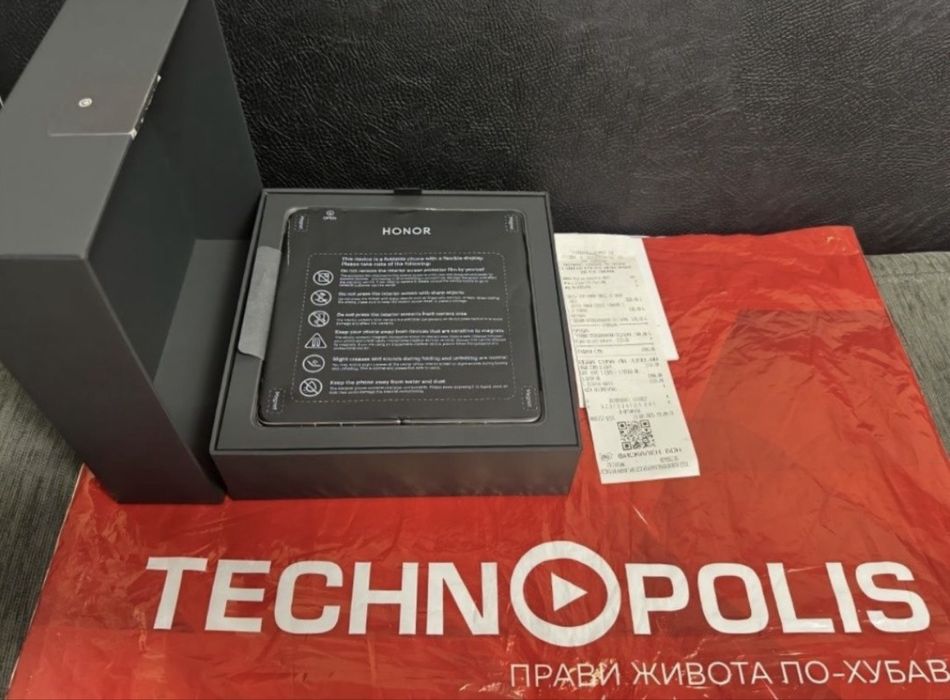 КАТО НОВ 512GB Honor Magic V5 5G Технополис Гаранция 2027 г. Gold