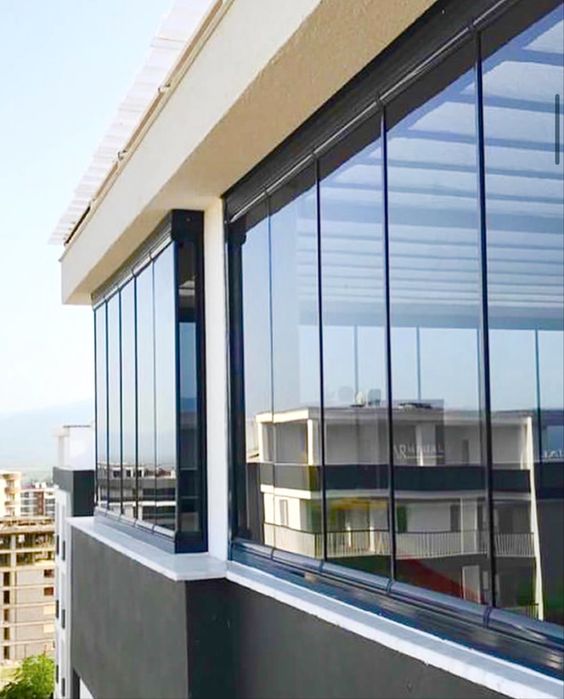 Остъкляване на балкони и тераси тип Хармоника -По Поръчка