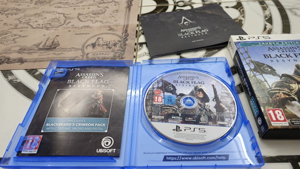 Ocazie! Cel mai ieftin de pe tara ! Assassin's Creed Black Flag  Resynced Launch Edition impecabil!