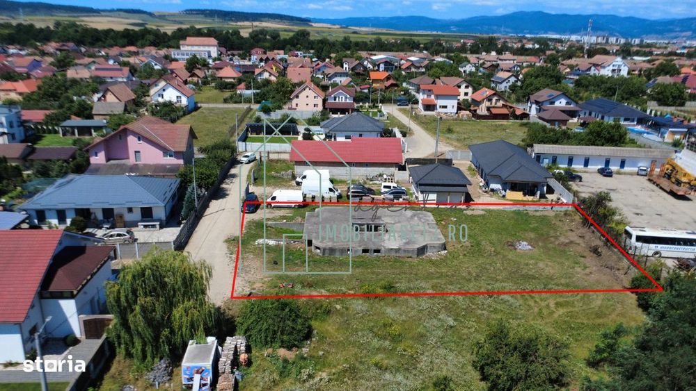 Teren intravilan 1.210 mp cu fundatie in Drumul Petrestiului, Sebes