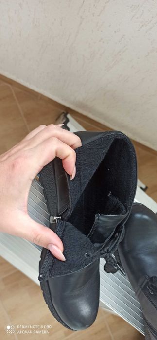 Кожени ботуши 39 номер