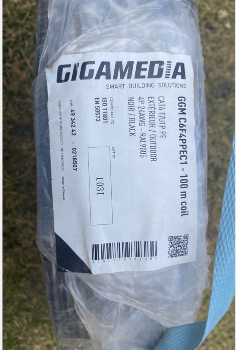 Cablu cat.6 F/UTP LSOH-FR, cat 6 F/UTP PE ext/int, cat 7 S/FTP  ext/int
