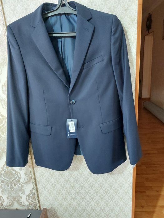 Пиджак школьный  темно синий