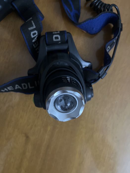 Налобный фонарь с 2 акб/обмен