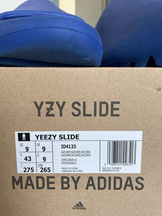 Yeezy Slide Azure
