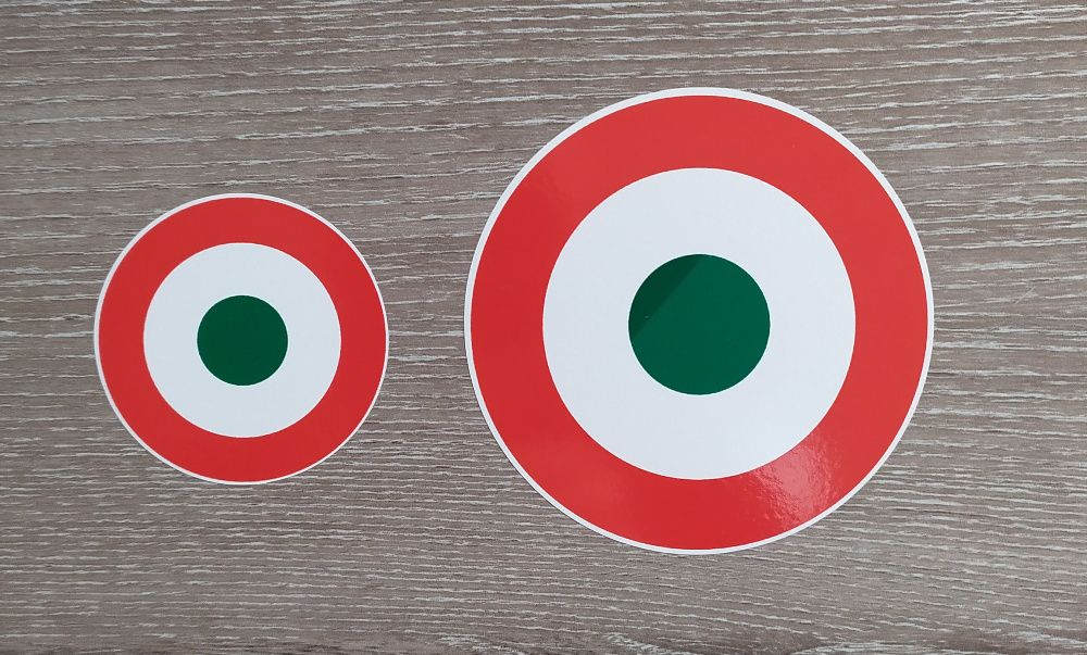 Стикери Веспа Vespa Piaggio - 8бр. PVC фолио